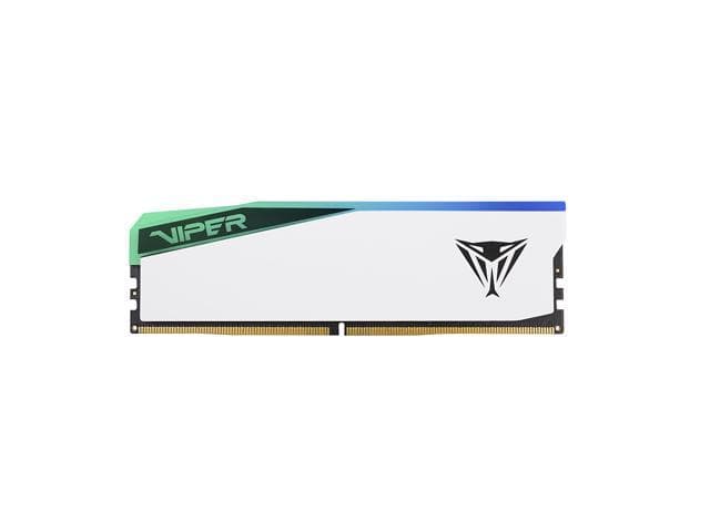 Patriot Memory Viper Elite 5 RGB DDR5 RAM 32GB (1X32GB) 6000MT/s CL42 1.35v UDIMM Desktop Gaming Memory Compatible with Intel XMP/AMD Expo - PVER532G60C42W