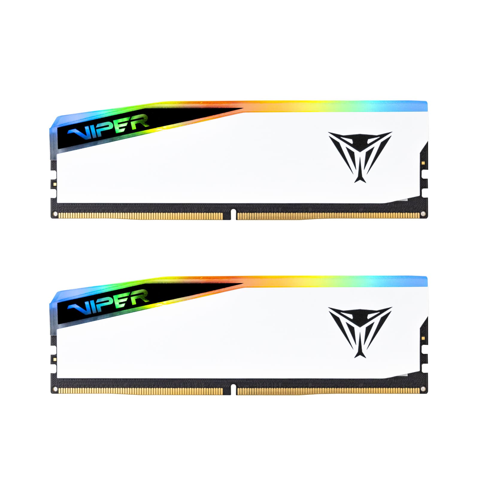 Patriot Memory Viper Elite 5 RGB DDR5 RAM 32GB (2X16GB) 6000MT/s CL30 1.35v UDIMM Desktop Gaming Memory Kit Compatible with Intel XMP/AMD Expo - PVER532G60C30KW