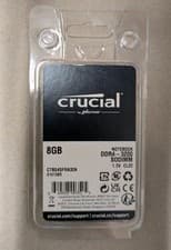 Crucial 8GB DDR4 RAM 3200MHz (PC4-25600), Downclockable to 2933/2666MHz Laptop Memory, SODIMM 260-Pin CL22, Compatible with 13th Gen Intel Core and AMD Ryzen 7000 - CT8G4SFRA32A