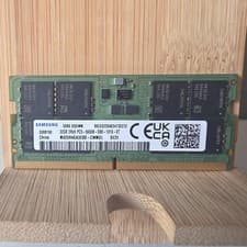 Samsung 32GB DDR5 5600MHz PC5-44800 SODIMM 2Rx8 Dual Rank CL46 1.1v 262pin Non-ECC M425R4GA3BB0-CWM Laptop Notebook RAM Memory Upgrade