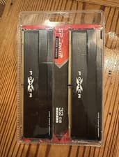 Silicon Power DDR5 32GB (2x16GB) Zenith 6000MT/s (PC5-48000) 288-pin CL30 1.35V UDIMM Desktop Memory Module RAM SU032GXLWU60AFDESK Black
