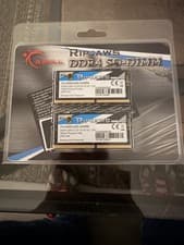 G.SKILL Ripjaws DDR4 SO-DIMM Series DDR4 RAM 32GB (2x16GB) 3200MT/s CL22-22-22-52 1.20V Unbuffered Non-ECC Notebook/Laptop Memory SO-DIMM (F4-3200C22D-32GRS)