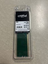 Crucial 8GB DDR4 RAM, 3200MHz (PC4-25600) CL22 Desktop Memory, UDIMM 288-Pin, Downclockable to 2933/2666MHz, Compatible with Intel and AMD Ryzen - CT16G4DFRA32A