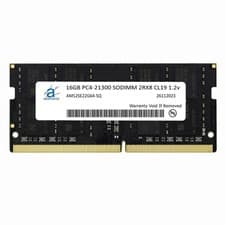 Adamanta 16GB (1x16GB) DDR4 2666MHz (or 2133MHz or 2400MHz) PC4-21300 SODIMM 2Rx8 CL19 1.2v Non-ECC Unbuffered Notebook Laptop RAM Memory Upgrade