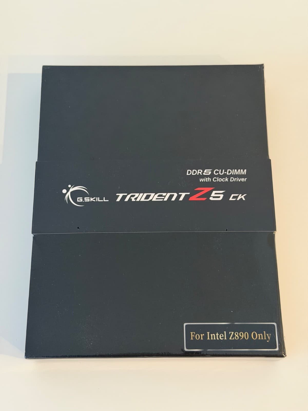 G.SKILL Trident Z5 CK Series DDR5 RAM (Intel XMP 3.0) 48GB (2x24GB) 9000MT/s CL42-56-56-144 1.45V Desktop Computer Memory CU-DIMM - Mirror Black (F5-9000C4256H24GX2-TZ5CK)