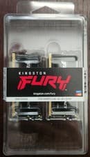 Kingston FURY Impact 64GB (2x32GB) 5600MT/s DDR5 CL40 Laptop Memory Kit of 2 | Lower Power Comsumption | Intel XMP 3.0 | Plug N Play | KF556S40IBK2-64