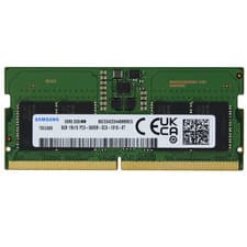 Samsung 8GB DDR5 5600MHz PC5-44800 CL46 SODIMM 1Rx16 Single Rank 1.1V 262-Pin Laptop, Notebook RAM Memory