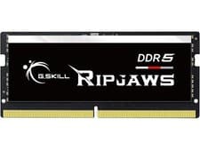 G.SKILL Ripjaws DDR5 SO-DIMM Series DDR5 RAM 16GB (1x16GB) 4800MT/s CL34-34-34-76 1.10V Unbuffered Non-ECC Notebook/Laptop Memory SO-DIMM (F5-4800S3434A16GA1-RS)