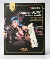 Kingston Technology Corp. 16GB 3200MHz DDR4 CL16 DIMM (Kit of 2) Fury Beast Black