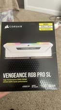 Corsair Vengeance RGB Pro SL 16GB (2x8GB) DDR4 3200 (PC4-25600) C16 Desktop Memory – Black (CMH16GX4M2E3200C16)