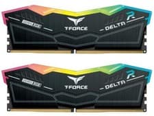 TEAMGROUP T-Force Delta RGB DDR5 Ram 32GB (2x16GB) 7200MHz PC5-57600 CL34 A-DIE Desktop Memory Module Ram for 600 700 Series Chipset XMP 3.0 Ready Black - FF3D532G7200HC34ADC01