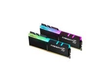 G.SKILL Trident Z RGB Series DDR4 RAM (XMP) 16GB (2x8GB) 3200MT/s CL16-18-18-38 1.35V Intel AMD Desktop Computer Memory U-DIMM (F4-3200C16D-16GTZR)