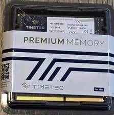 Timetec Premium 16GB DDR4 2666MHz PC4-21300 Non-ECC Unbuffered 1.2V CL19 2Rx8 260 Pin SODIMM Laptop Notebook PC Computer Memory RAM (16GB)