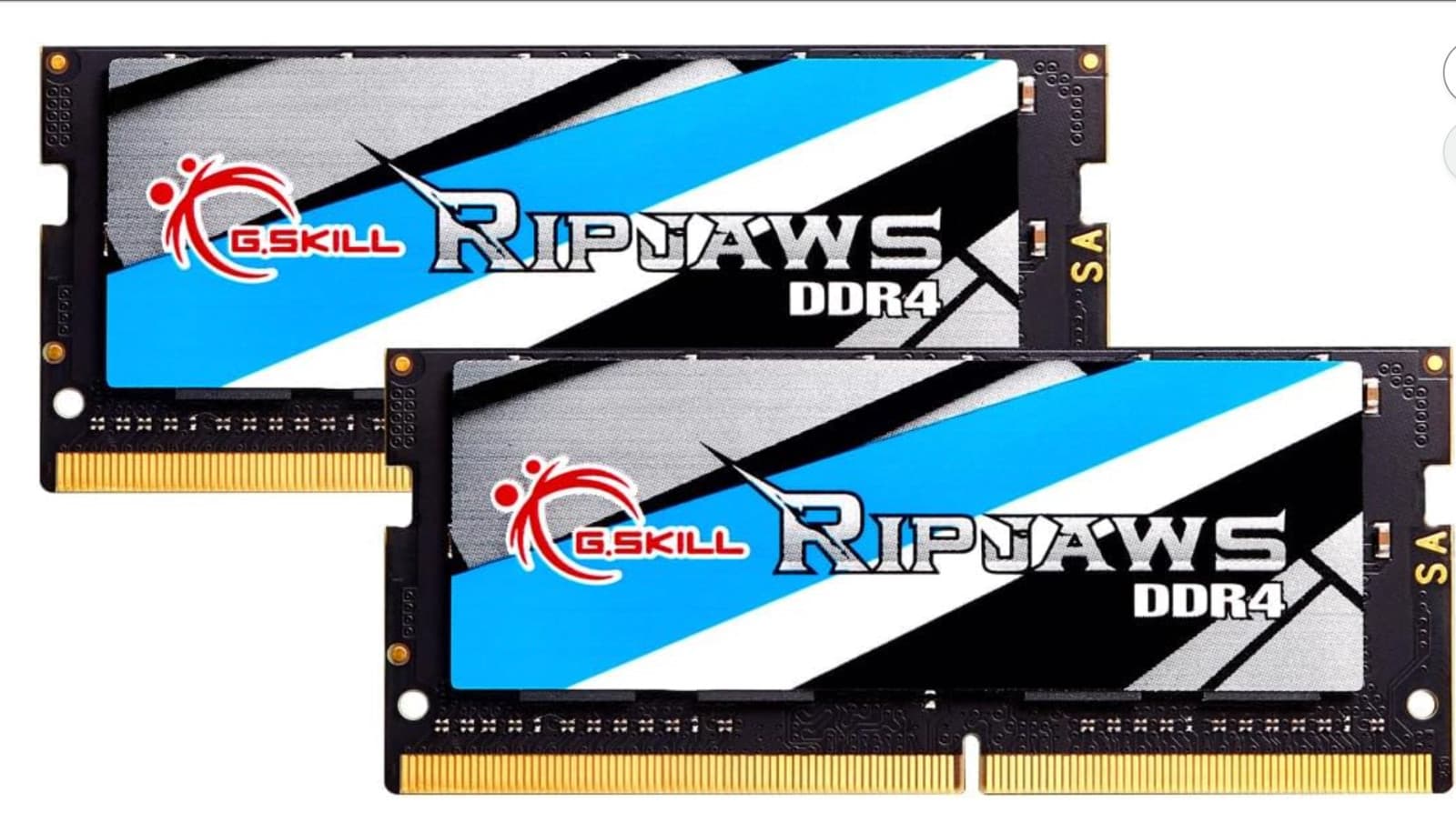 G.SKILL Ripjaws DDR4 SO-DIMM Series DDR4 RAM 32GB (2x16GB) 2666MT/s CL18-18-18-43 1.20V Unbuffered Non-ECC Notebook/Laptop Memory SO-DIMM (F4-2666C18D-32GRS)