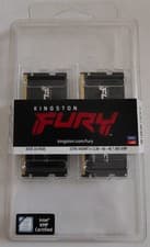 Kingston FURY Impact 32GB (2x16GB) 6400MT/s CL38 DDR5 SODIMM | Intel XMP 3.0 | Plug N Play | Laptop Memory | Kit of 2 | KF564S38IBK2-32