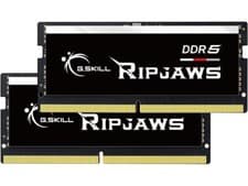 G.SKILL Ripjaws DDR5 SO-DIMM Series DDR5 RAM 32GB (2x16GB) 4800MT/s CL40-39-39-76 1.10V Unbuffered Non-ECC Notebook/Laptop Memory SO-DIMM (F5-4800S4039A16GA2-RS)