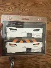 Timetec Pinnacle Konduit 16GB KIT(2x8GB) DDR4 3200MHz PC4-25600 CL16-18-18-38 XMP2.0 Overclocking 1.35V Compatible for AMD and Intel Desktop Gaming PC Memory Module RAM - White