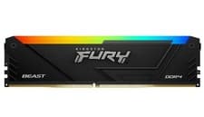 Kingston Fury Beast RGB 8GB 3200MT/s DDR4 CL16 DIMM Computer Memory KF432C16BB2A/8