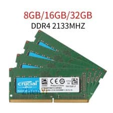 Crucial DDR4 32GB 2133MHz CL15