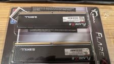 G.SKILL Flare X5 Series DDR5 RAM (AMD EXPO) 32GB (2x16GB) 6000MT/s CL28-36-36-96 1.40V Desktop Computer Memory U-DIMM - Matte Black (F5-6000J2836G16GX2-FX5)
