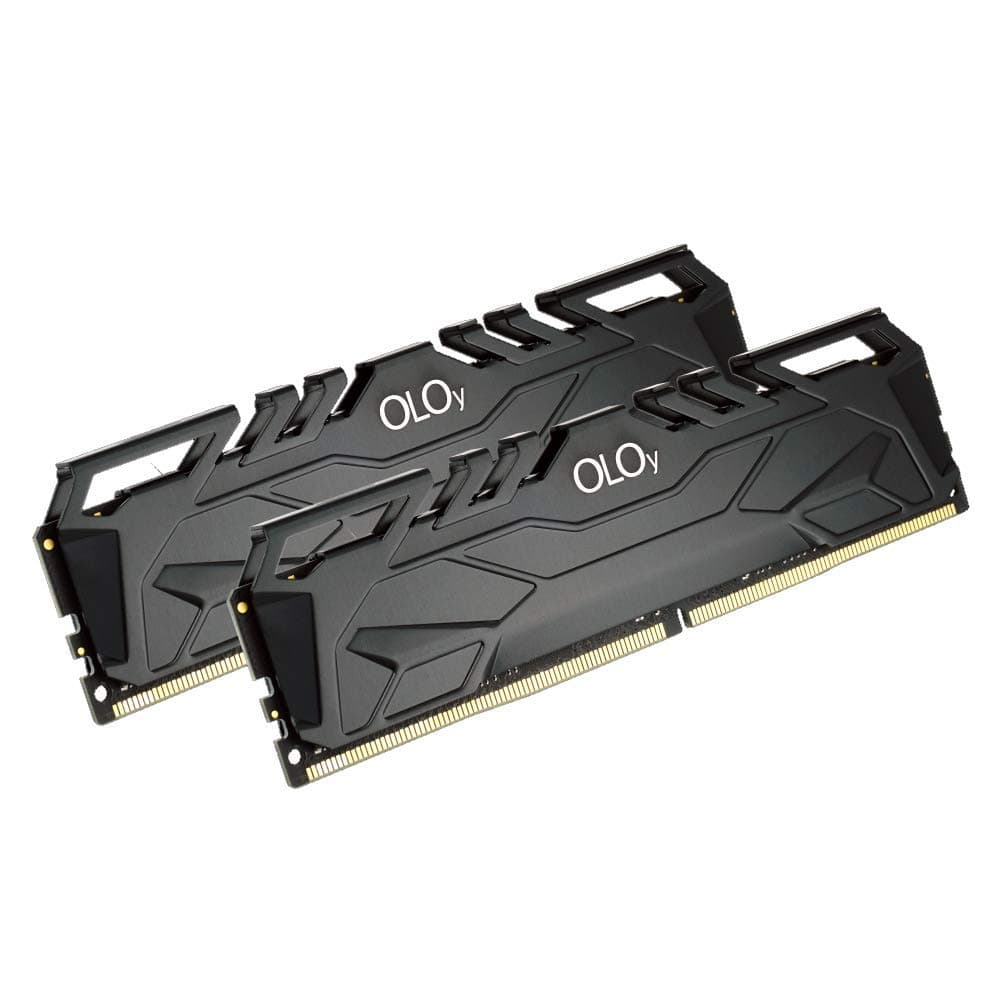 OLOy DDR4 RAM 16GB (2x8GB) Black Owl 2666 MHz CL19 1.2V 288-Pin Desktop UDIMM (MD4U0826190BJ0DA)