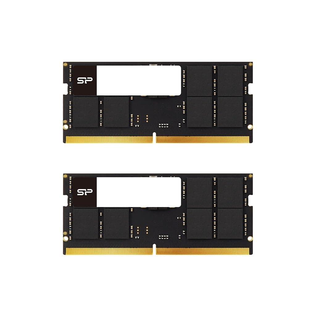 Silicon Power DDR5 32GB (2x16GB) 4800MHz (PC5-38400) 262-pin CL40 1.1V SODIMM Non-ECC Laptop RAM Computer Memory SU032GBSVU480F22EC