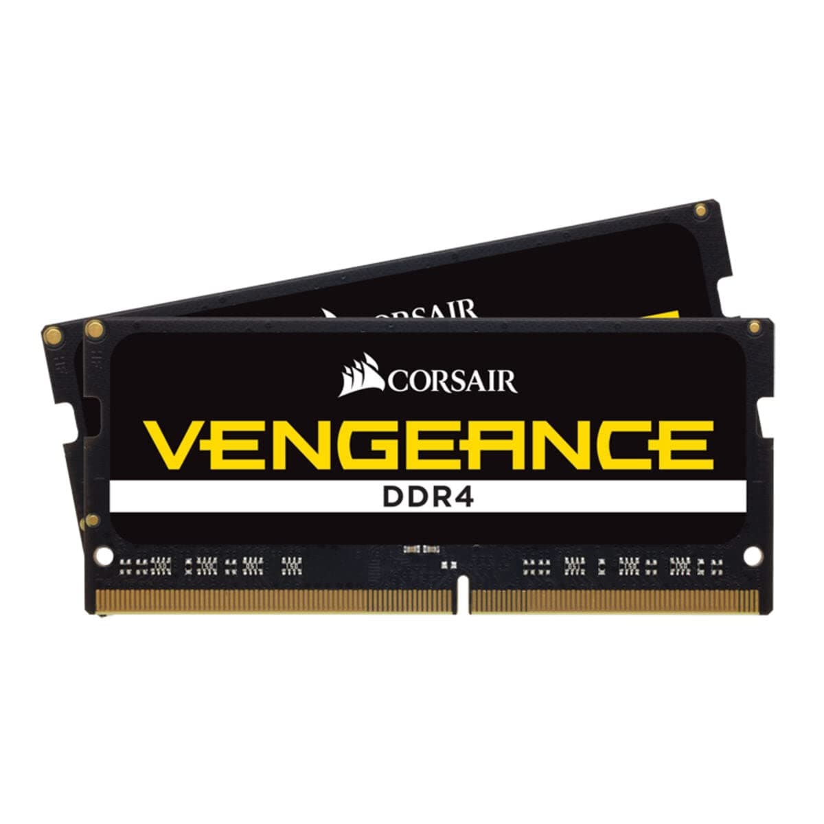 CORSAIR Vengeance SODIMM DDR4 RAM 32GB (2x16GB) 3200MHz CL22-22-22-53 1.2V Intel AMD Laptop Notebook Memory - Black (CMSX32GX4M2A3200C22)