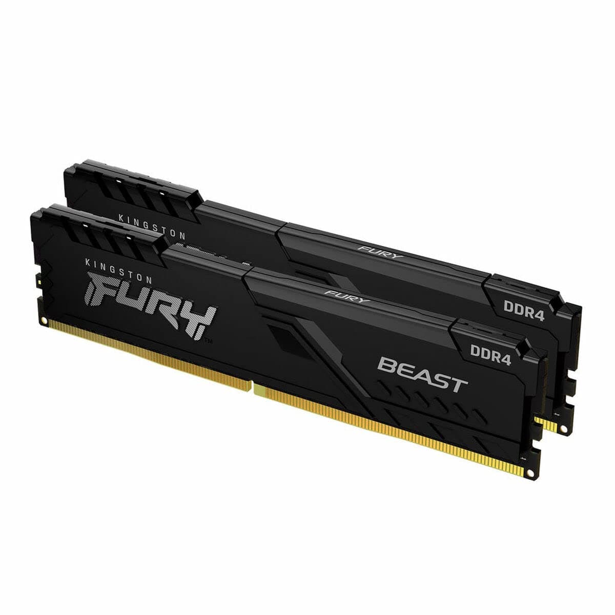 Kingston Fury Beast 32GB (2x16GB) 3200MT/s DDR4 CL16 Desktop Memory Kit of 2 KF432C16BBK2/32