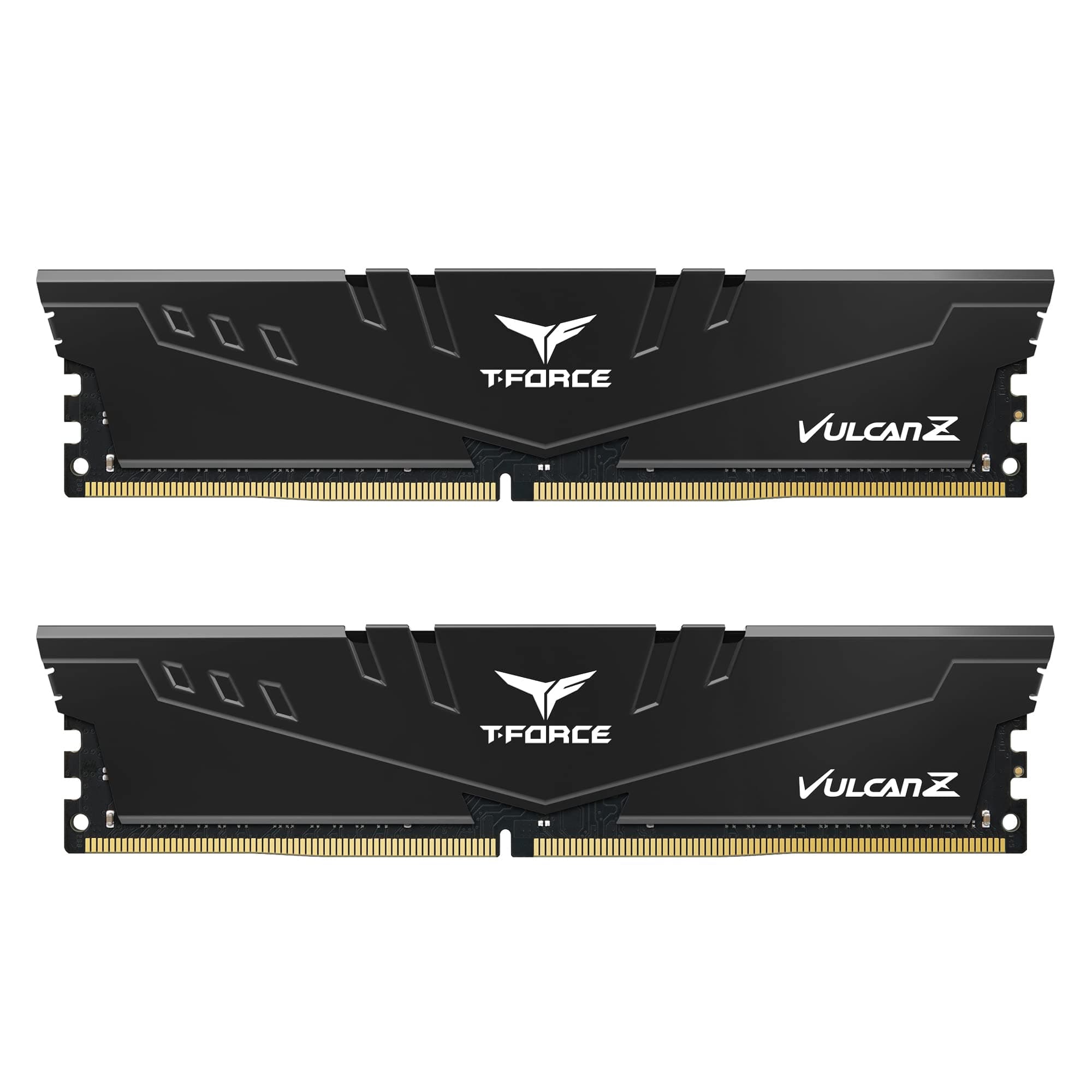 TEAMGROUP T-Force Vulcan Z DDR4 16GB Kit (2x8GB) 3200MHz (PC4-25600) CL16 Desktop Memory Module Ram Black TLZBD416G3200HC16FDC01
