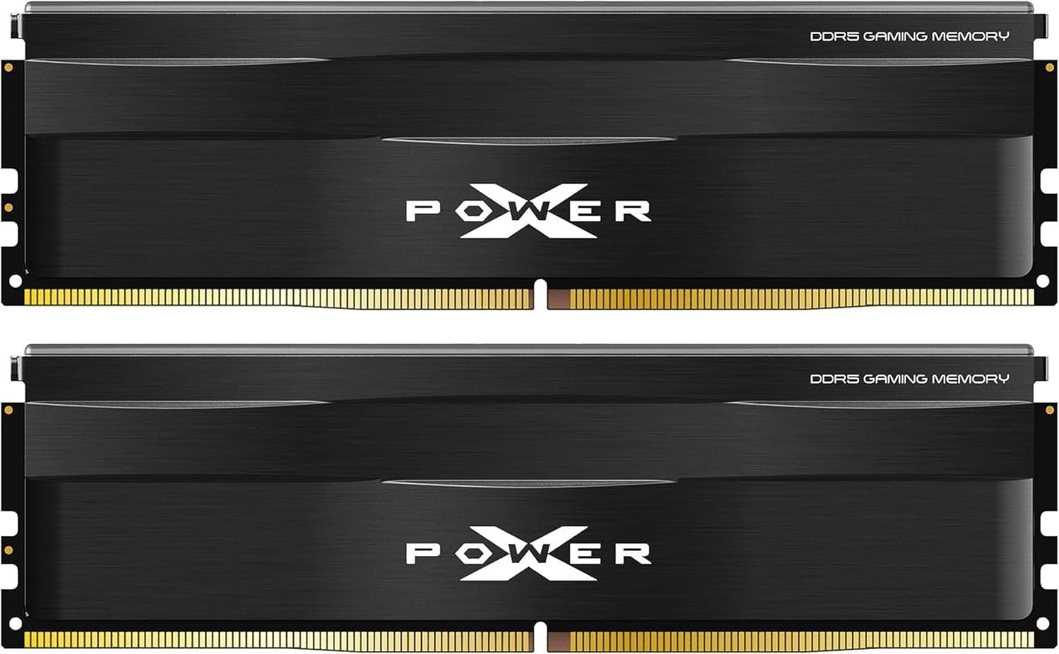 Silicon Power DDR5 32GB (2x16GB) Zenith 6000MT/s (PC5-48000) 288-pin CL30 1.35V UDIMM Desktop Memory Module RAM SU032GXLWU60AFDESK Black