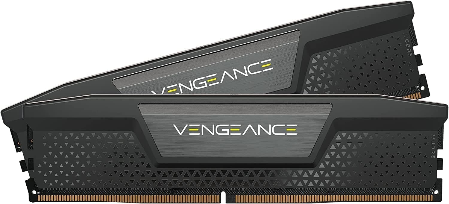 Corsair Vengeance DDR5 RAM 64GB (2x32GB) 6000MHz CL40-50-50-96 1.35V Intel XMP 3.0 Computer Memory – Black (CMK64GX5M2D6000C40)