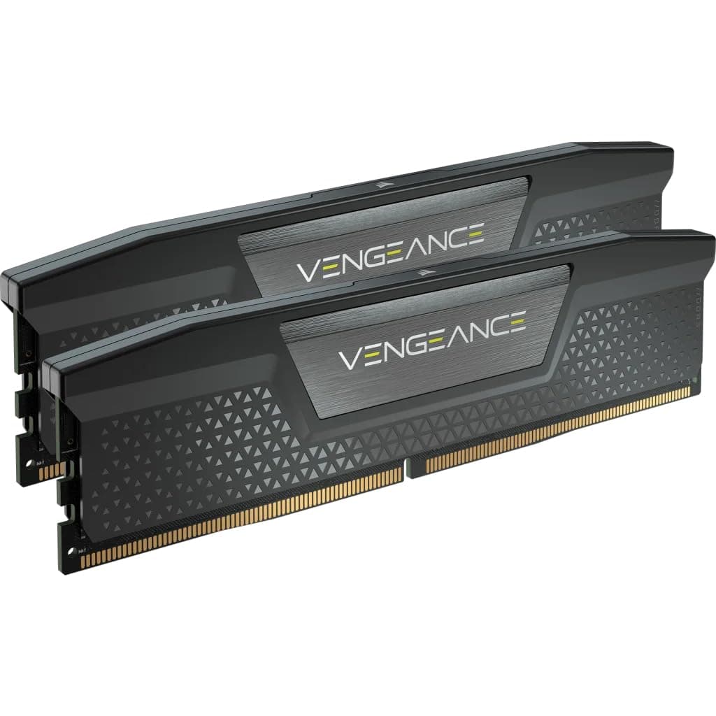 CORSAIR Vengeance DDR5 RAM 96GB (2x48GB) 6400MHz CL32 Intel XMP iCUE Compatible Computer Memory - Black (CMK96GX5M2B6400C32)