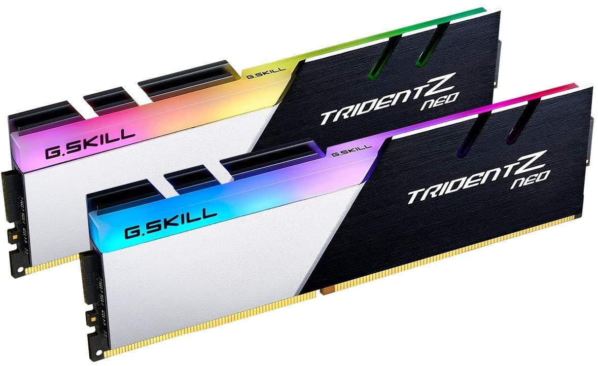 G.SKILL Trident Z Neo Series DDR4 RAM (XMP) 32GB (2x16GB) 4000MT/s CL18-22-22-42 1.40V Desktop Computer Memory U-DIMM (F4-4000C18D-32GTZN)