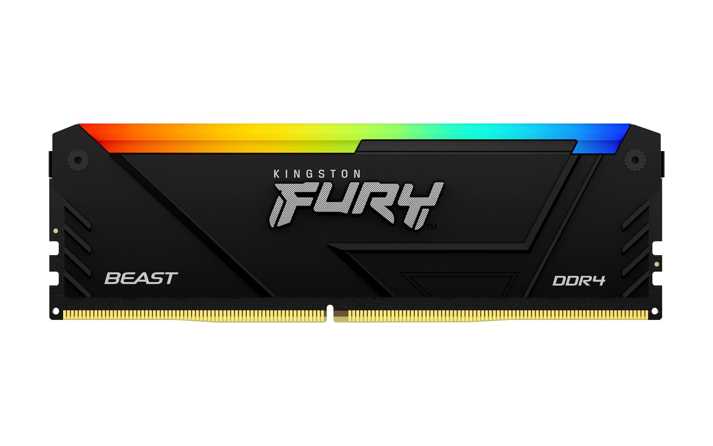 Kingston Fury Beast RGB 8GB 3200MT/s DDR4 CL16 DIMM Computer Memory KF432C16BB2A/8