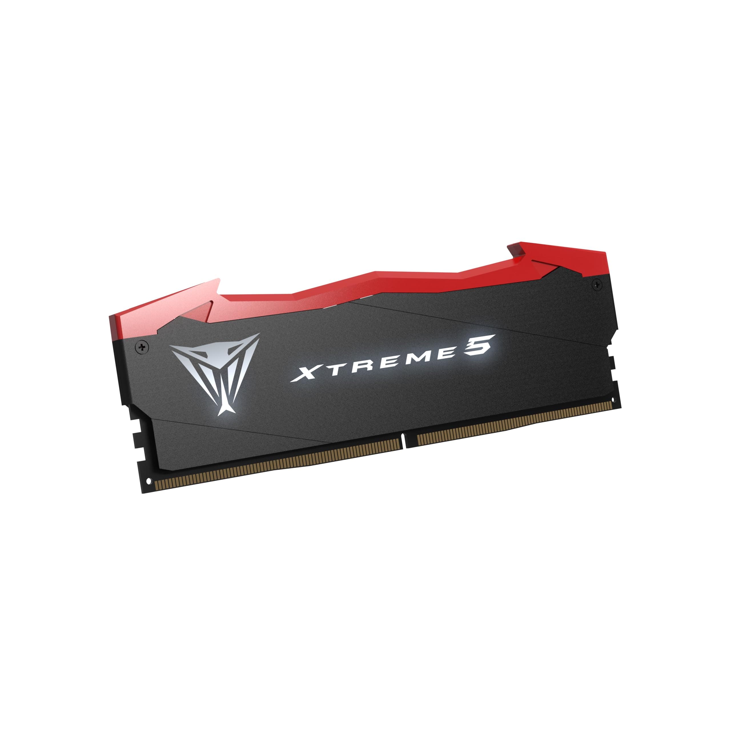 Patriot Viper Xtreme 5 DDR5 RAM 32GB (2X16GB) 6400MT/s CL32 1.4v UDIMM Desktop Gaming Memory Kit Compatible with Intel XMP - PVX532G64C32K