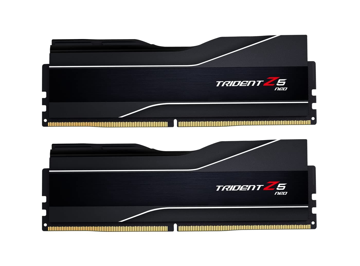 G.SKILL Trident Z5 Neo Series DDR5 RAM (AMD Expo) 64GB (2x32GB) 6000MT/s CL30-40-40-96 1.40V Desktop Computer Memory U-DIMM - Matte Black (F5-6000J3040G32GX2-TZ5N)