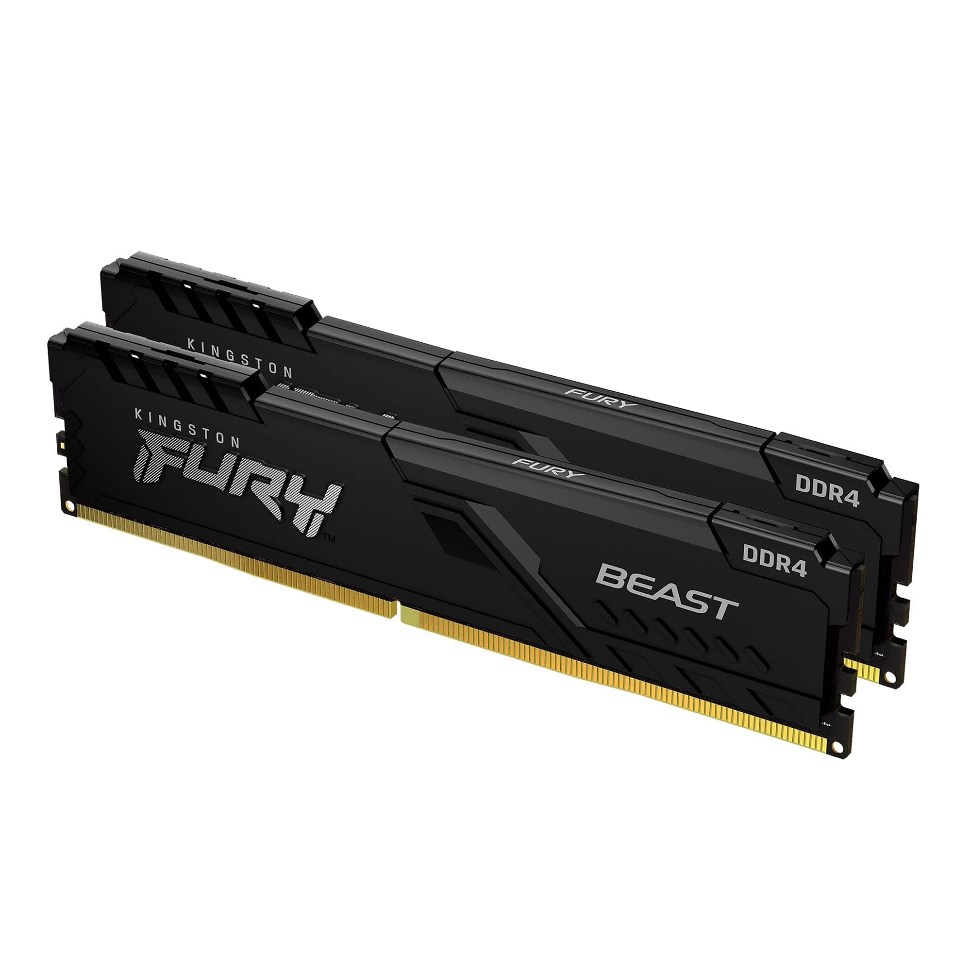Kingston Technology Corp. 16GB 3200MHz DDR4 CL16 DIMM (Kit of 2) Fury Beast Black