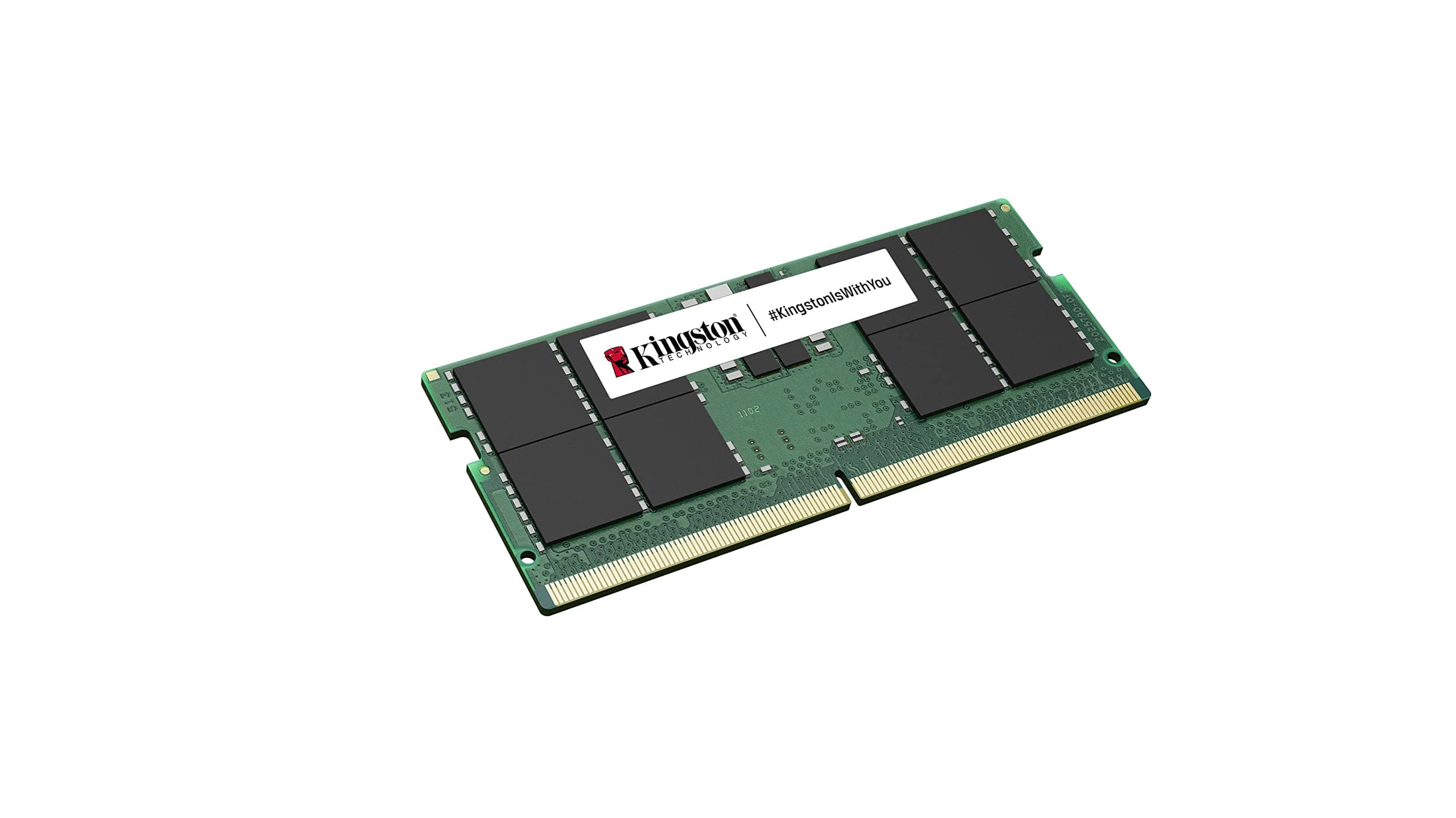 Kingston ValueRAM 16GB (2x8GB) Kit of 2 4800MT/s DDR5 Non-ECC CL40 SODIMM 1Rx16 KVR48S40BS6K2-16 Laptop Memory