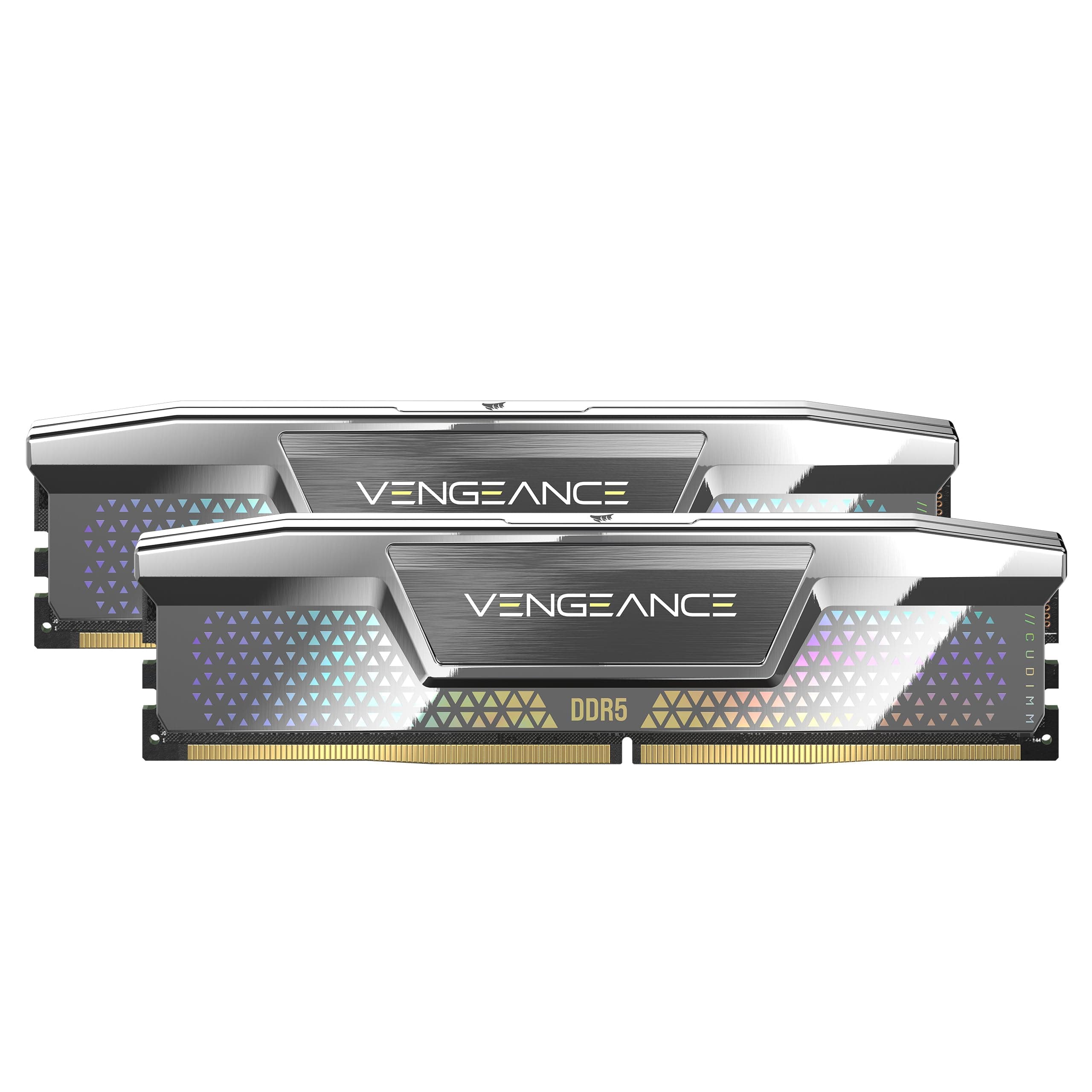 CORSAIR Vengeance DDR5 CUDIMM 48GB (2 x 24GB) DDR5 8000MHz CL38-50-50-128 1.40V Intel XMP iCUE Compatible Computer Memory – Silver (CMKC48GX5M2X8000C38)