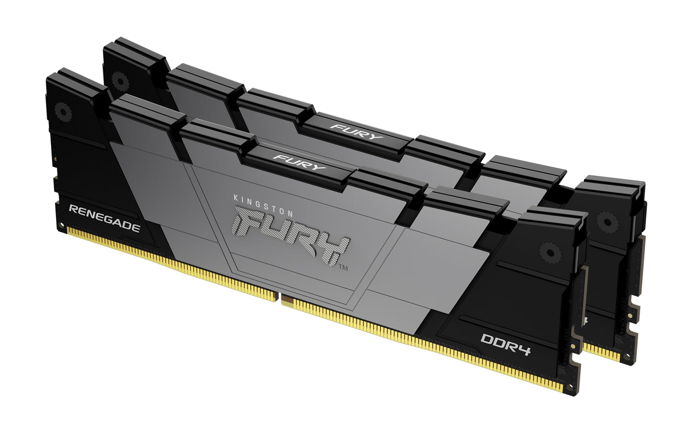 Kingston FURY Renegade 64GB (2x32GB) 3600MT/s DDR4 CL18 Desktop Memory Kit of 2 | Intel XMP | AMD Ryzen | KF436C18RB2K2/64