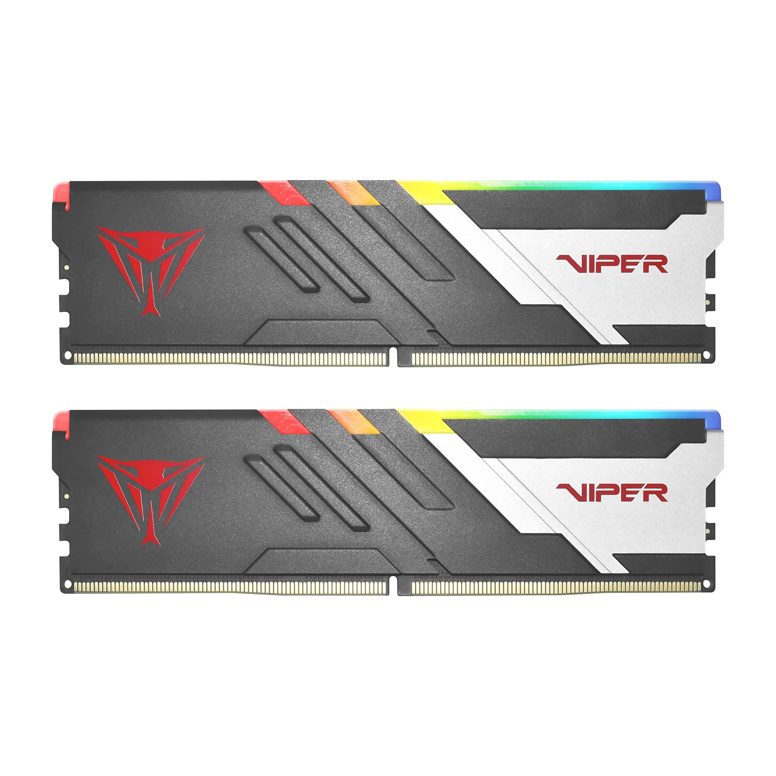 Patriot Viper Venom RGB DDR5 RAM 32GB (2X16GB) 6000MHz CL36 1.35v UDIMM Desktop Gaming Memory Kit Compatible with Intel XMP/AMD Expo - PVVR532G600C36K